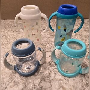 Nuk Kids Sippy Cup Set - Blue and White
